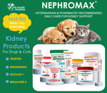 NephroMax Synbiotic Capsules for Kidney Support for Dogs & Cats (120 Capsules) Made In U.S.A